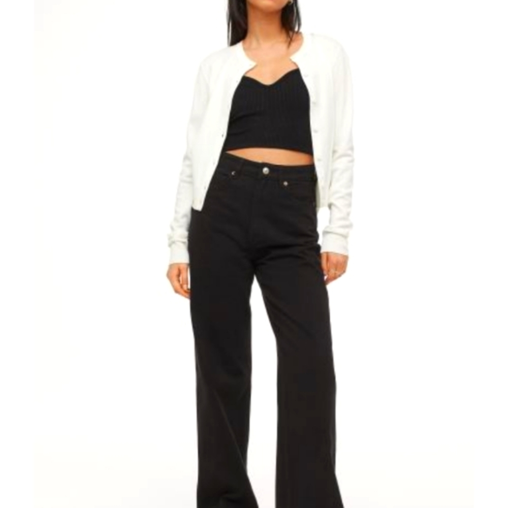 H&M Cardigan Long Sleeve Button Top